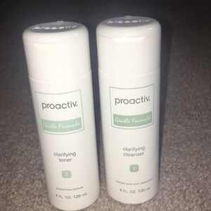 Proactiv face wash and toner